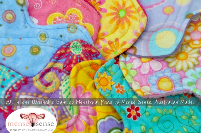 Mense Sense Cloth Pads | 17 Newstead Rd, Maldon VIC 3463, Australia | Phone: 0438 350 203