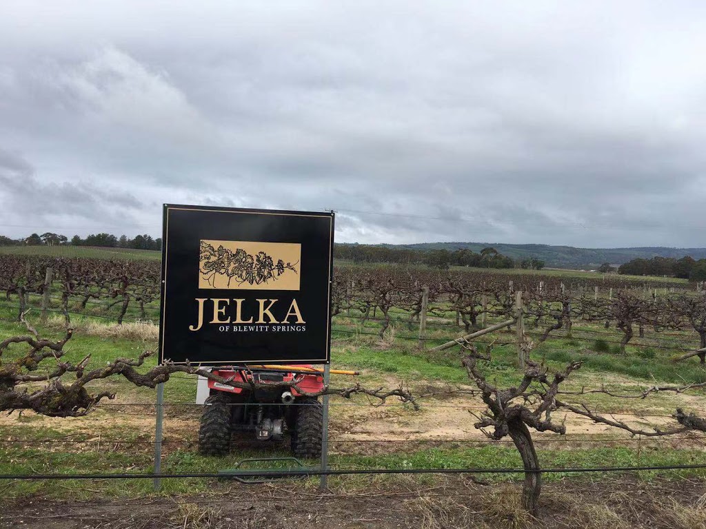 Jelka Wines | 164 Brookmans Rd, Blewitt Springs SA 5171, Australia | Phone: 0412 392 919