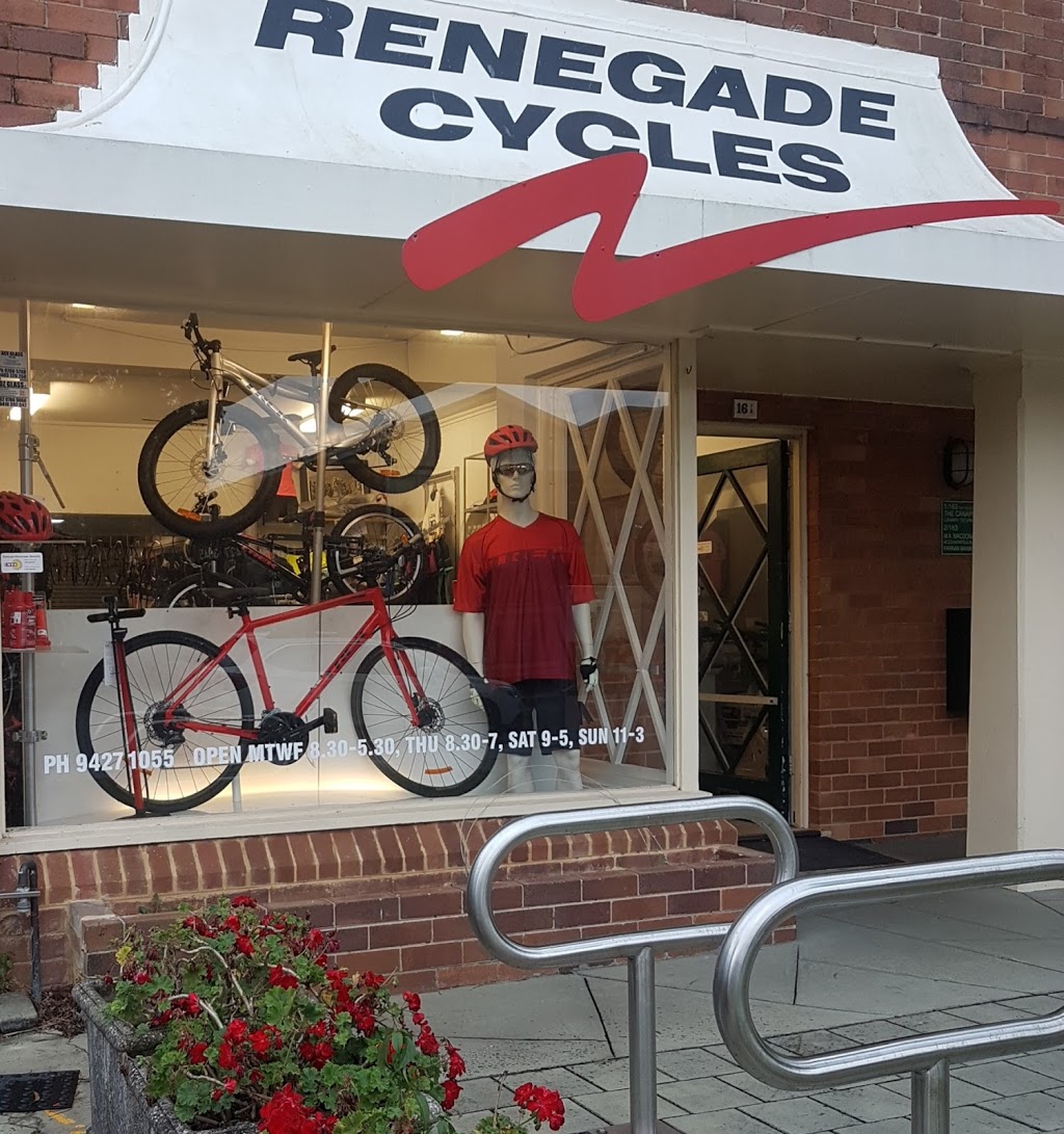 Renegade Cycles | bicycle store | 161 Burns Bay Rd, Lane Cove NSW 2066, Australia | 0294271055 OR +61 2 9427 1055