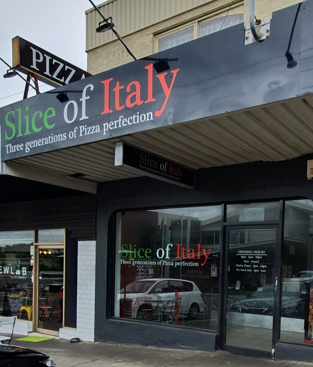 Slice of Italy Pizzeria | meal takeaway | 7 Albert Hill Rd, Lilydale VIC 3140, Australia | 0397397737 OR +61 3 9739 7737