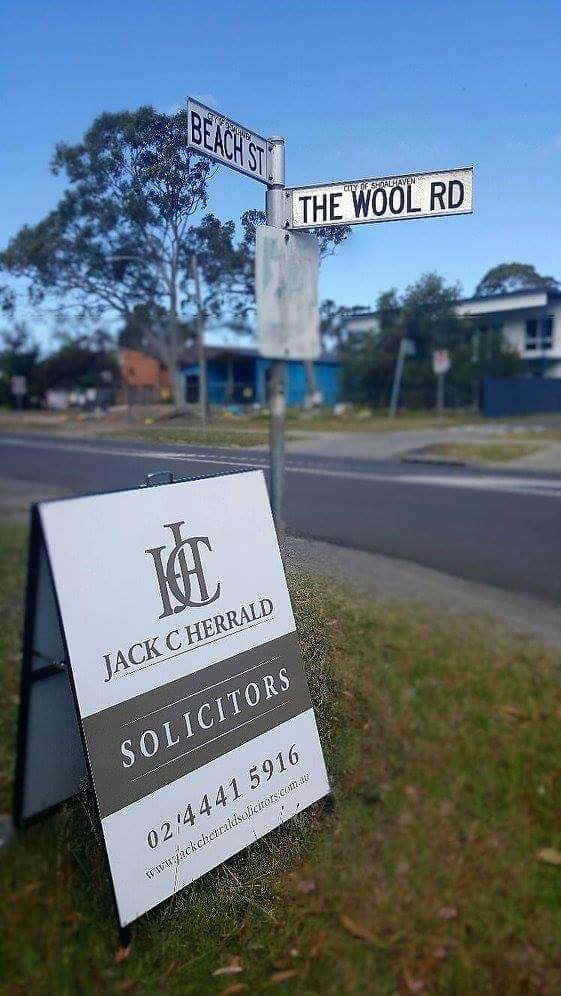 Jack C Herrald Solicitors | lawyer | 2/29 The Wool Rd, Vincentia NSW 2540, Australia | 0244415916 OR +61 2 4441 5916