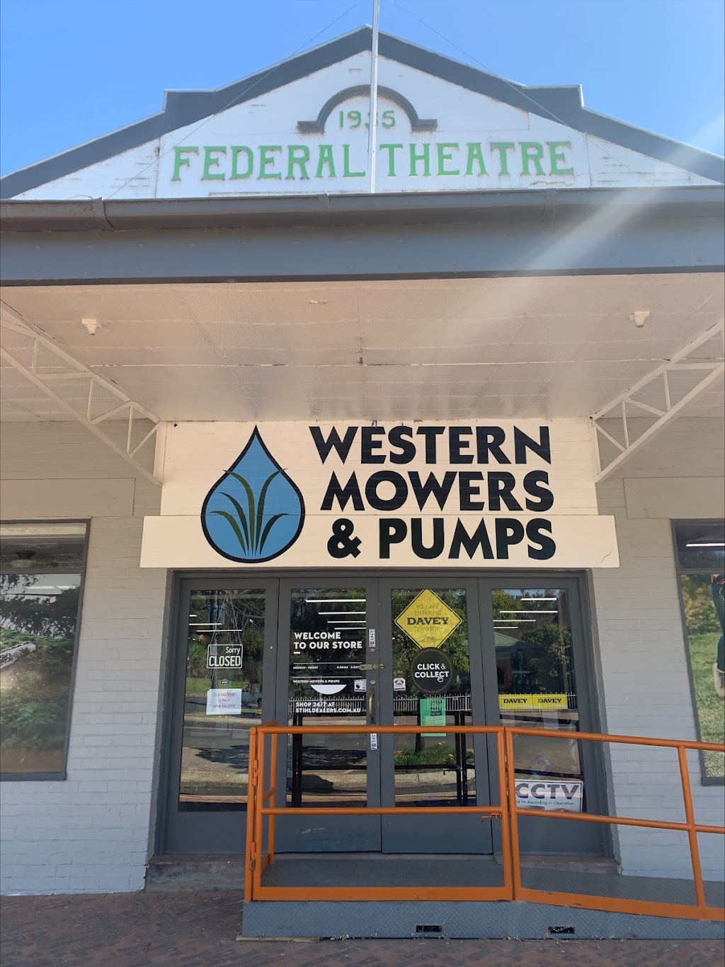Western Mowers and Pumps | 147/149 Dubbo St, Warren NSW 2824, Australia | Phone: (02) 6847 4164