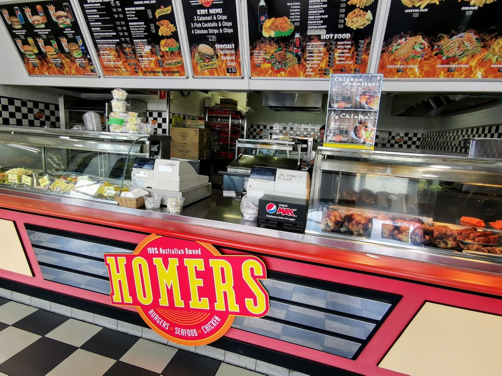 Homers | restaurant | Winmalee Shopping Centre, 14-28 White Cross Rd, Winmalee NSW 2777, Australia | 0247541500 OR +61 2 4754 1500