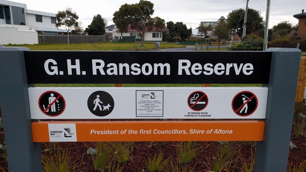 G H Ransom Reserve | park | Altona VIC 3018, Australia