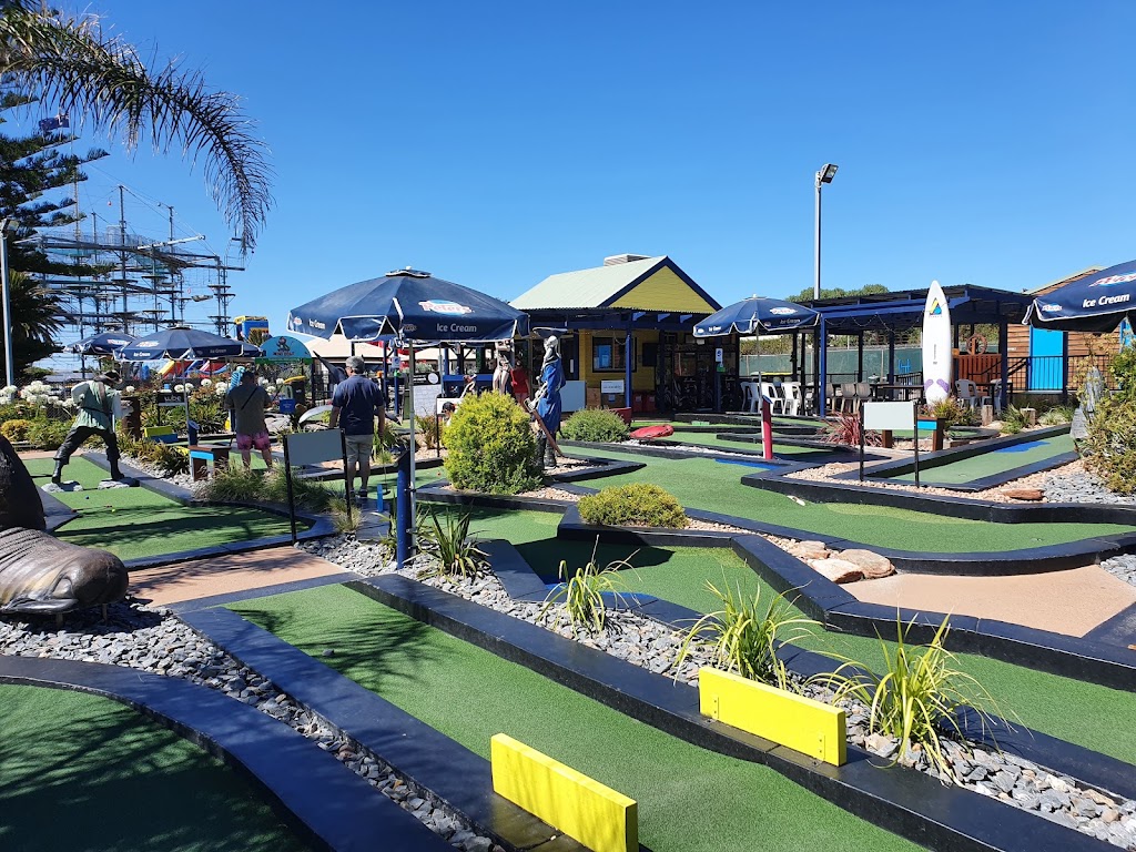 West Beach Mini Golf | tourist attraction | 1 Hamra Ave Corner of Military Road and, Hamra Ave, West Beach SA 5024, Australia | 0883530335 OR +61 8 8353 0335
