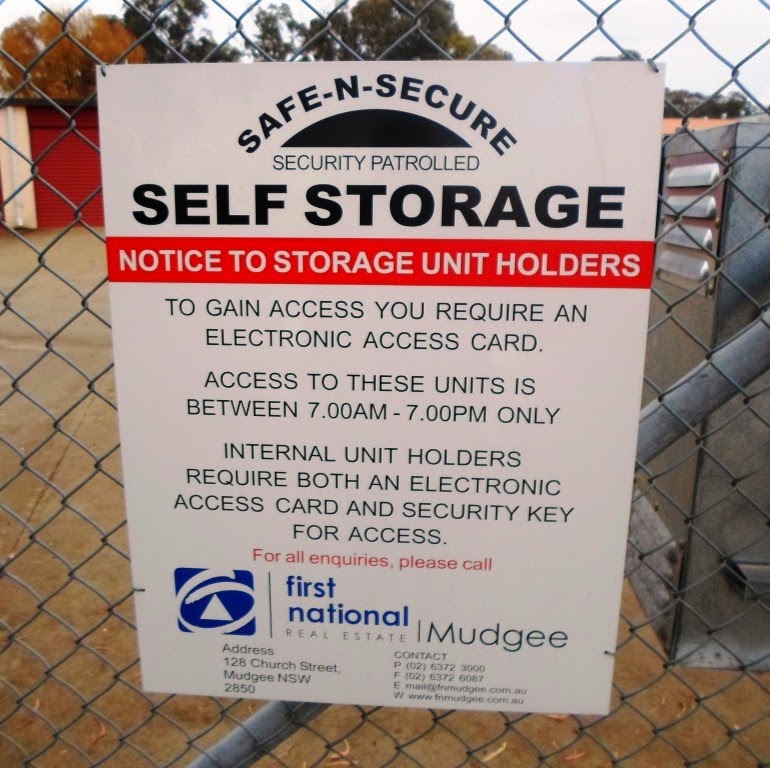 Safe-N-Secure Storage Sheds Mudgee | storage | 58 Sydney Rd, Mudgee NSW 2850, Australia | 0263723000 OR +61 2 6372 3000