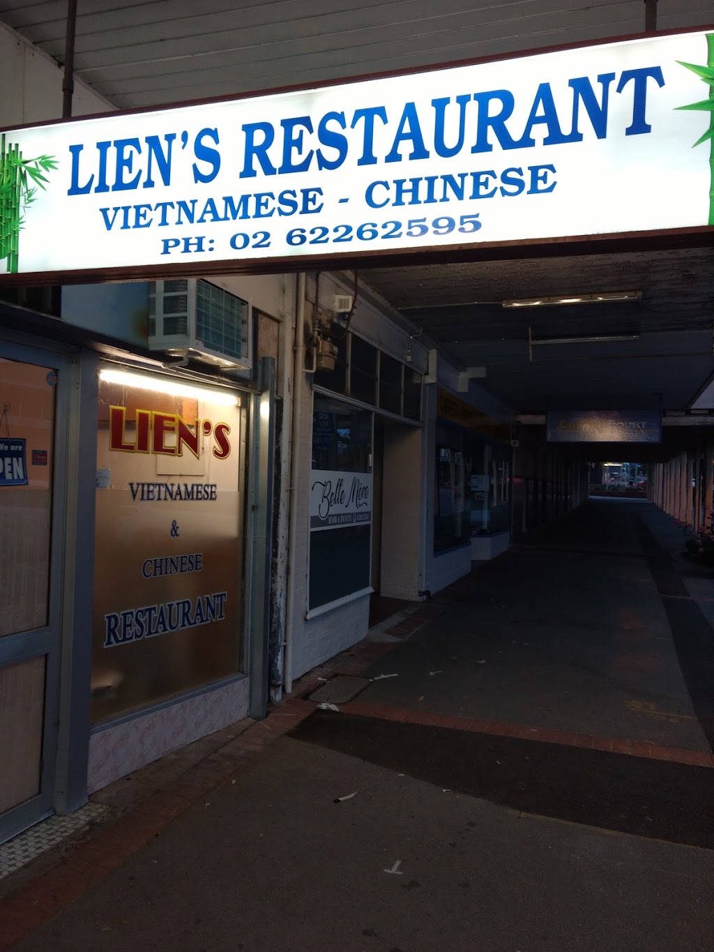 Liens Restaurant | 164 Comur St, Yass NSW 2582, Australia | Phone: (02) 6226 2595