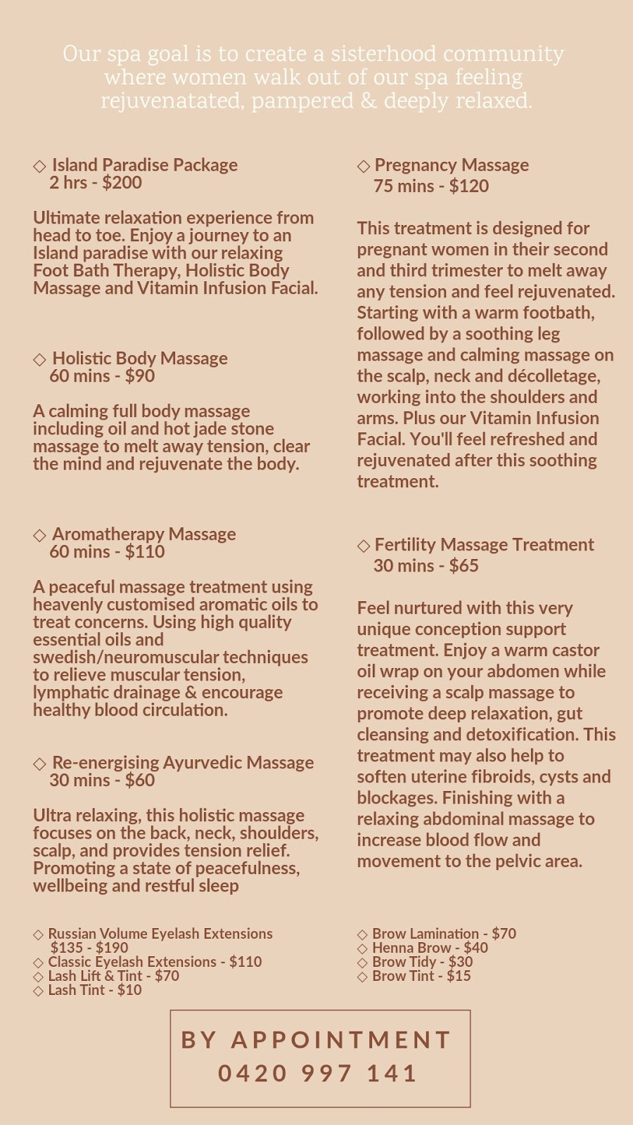 Hills Holistic Spa | spa | 23 Opperman Dr, North Kellyville NSW 2155, Australia | 0420997141 OR +61 420 997 141