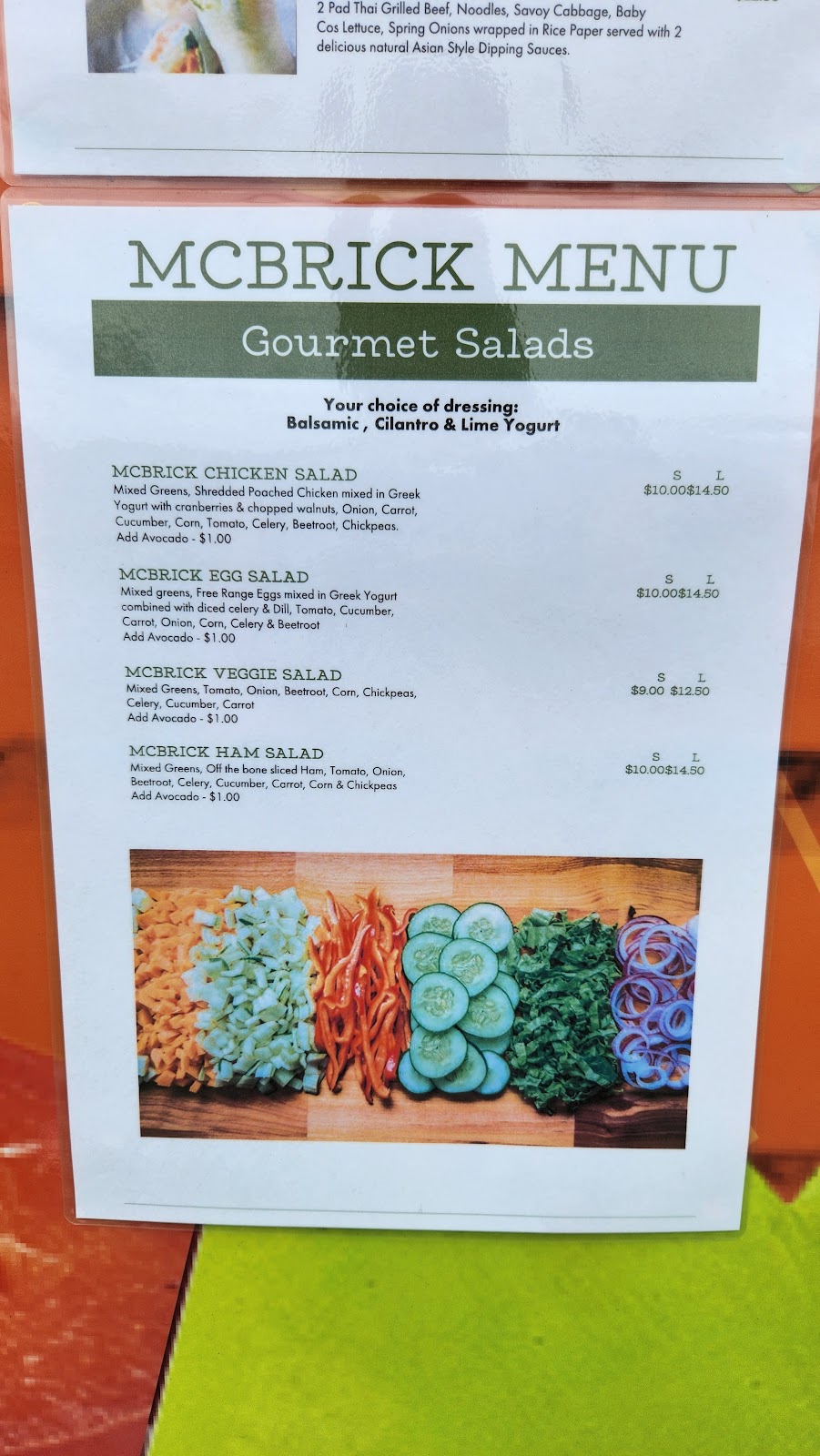 Mcbrick Salads & Sangas | 4 McAlister St, Stratford VIC 3862, Australia | Phone: 0484 322 270