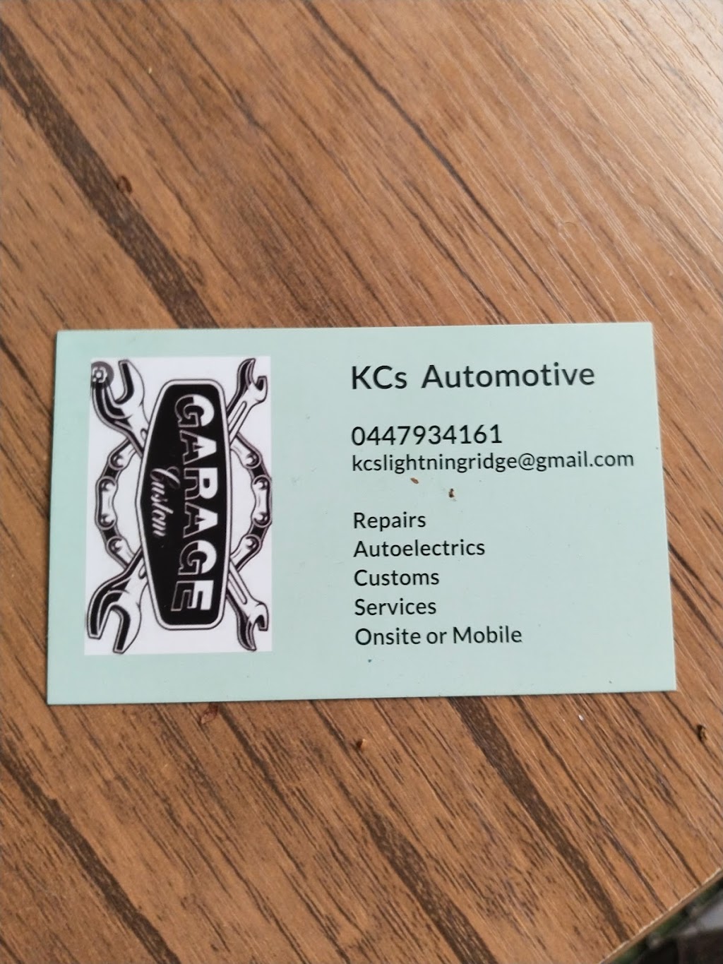 KCs Mechanical | 155 Fred Reece Way, Lightning Ridge NSW 2834, Australia | Phone: 0447 934 161