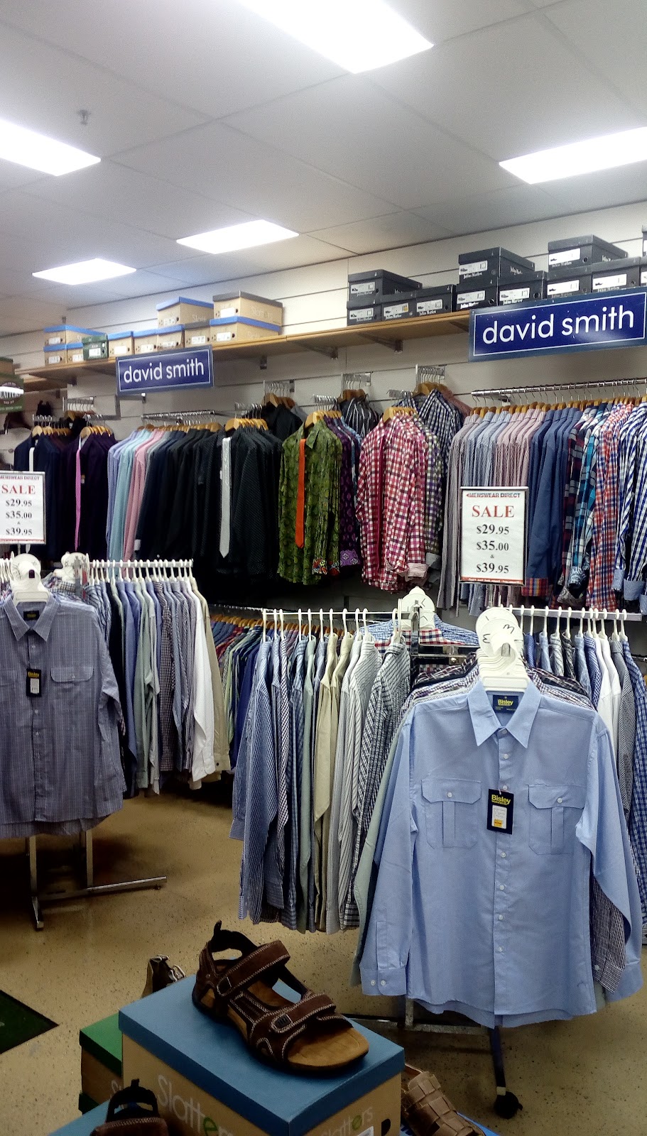 Menswear Direct | 144 Egerton St, Emerald QLD 4720, Australia | Phone: (07) 4982 4694