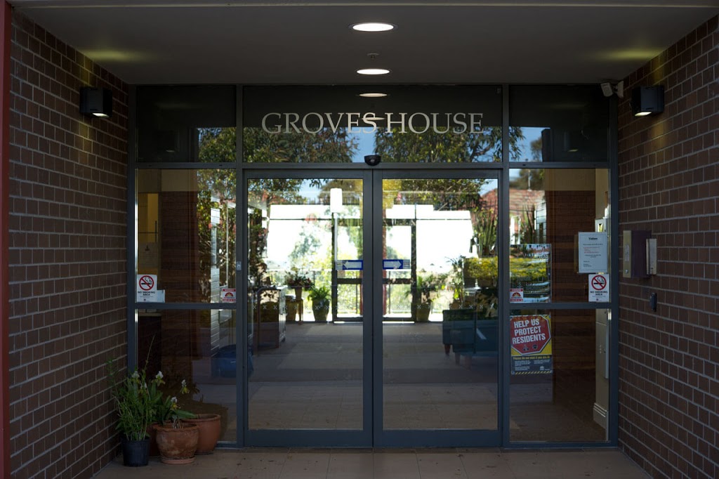 Groves House, Cardiff Heights - Residential Aged Care | health | 131 Main Rd, Cardiff Heights NSW 2285, Australia | 0249541700 OR +61 2 4954 1700