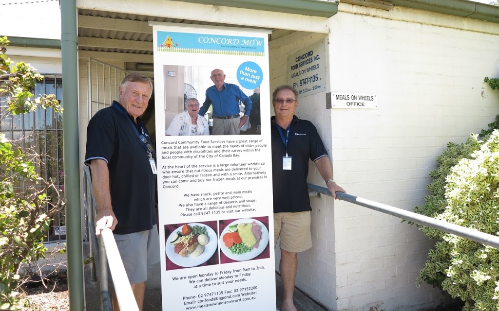 Concord Meals On Wheels | food | 2 Crane St, Concord NSW 2137, Australia | 0297471135 OR +61 2 9747 1135