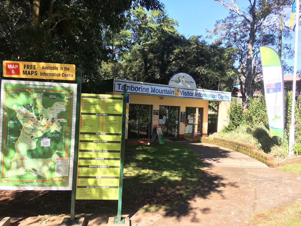 Tamborine Mountain Visitor Information Centre | travel agency | 3 Main Western Rd, Tamborine Mountain QLD 4272, Australia | 0755453200 OR +61 7 5545 3200