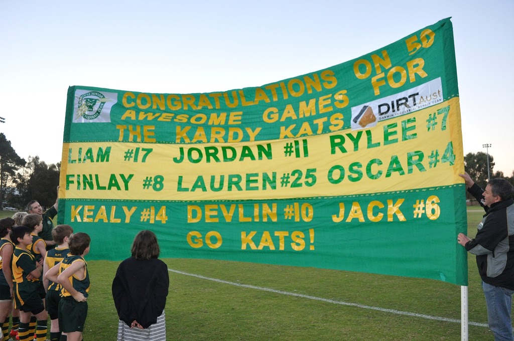 Footy Banners W.A. | store | 68 Bellport Parade, Mindarie WA 6030, Australia | 0415393108 OR +61 415 393 108