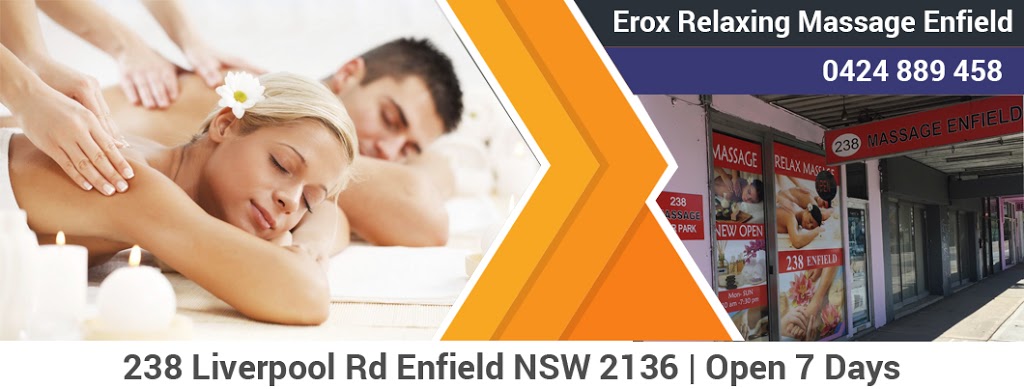 Erox Relaxing Massage Enfield | health | 238 Liverpool Rd, Enfield NSW 2136, Australia | 0424889458 OR +61 424 889 458