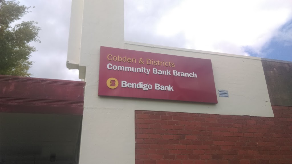 Bendigo Bank | bank | 37 Curdie St, Cobden VIC 3266, Australia | 0355951191 OR +61 3 5595 1191