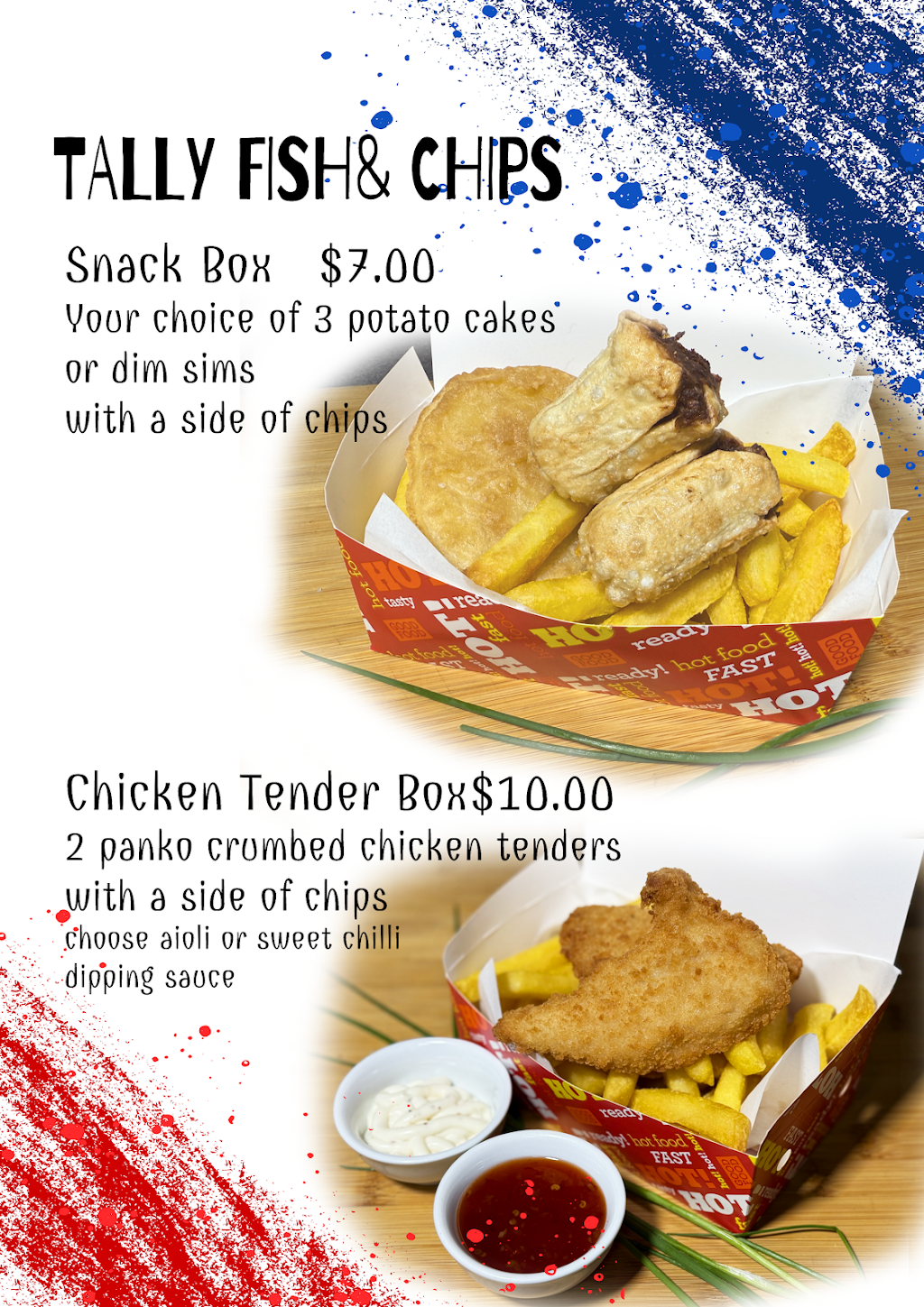 Tally Fish and Chips | Smith St, Tallygaroopna VIC 3634, Australia | Phone: 0493 388 138