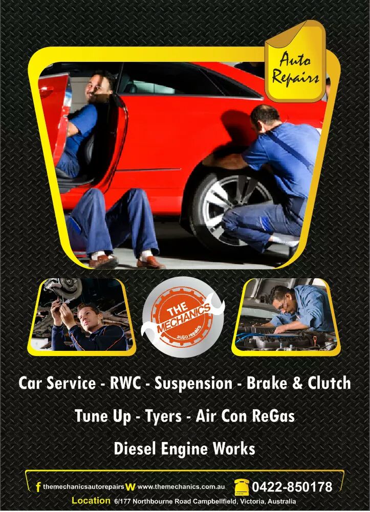 The Mechanics Auto Repairs | car repair | 6/177/181 Northbourne Rd, Campbellfield VIC 3061, Australia | 0393089260 OR +61 3 9308 9260