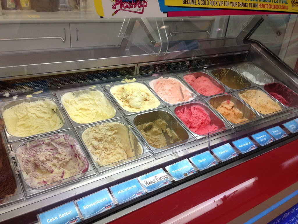 Cold Rock Ice Creamery | store | 3/465-471 Wyndham St, Shepparton VIC 3630, Australia | 0358215444 OR +61 3 5821 5444