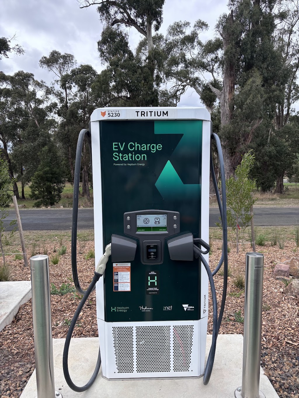 Chargefox Charging Station | 66 High St, Trentham VIC 3458, Australia | Phone: 1300 518 038