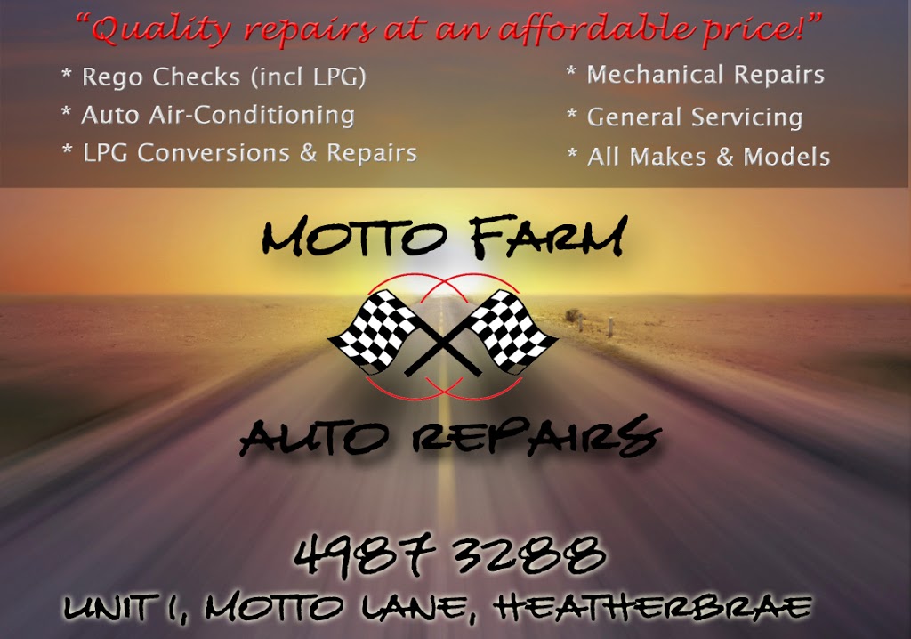 Motto Farm Auto Repairs | 1 Motto Ln, Heatherbrae NSW 2324, Australia | Phone: (02) 4987 3288