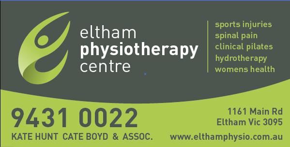 Eltham Physiotherapy Centre | physiotherapist | 1161 Main Rd, Eltham VIC 3095, Australia | 0394310022 OR +61 3 9431 0022