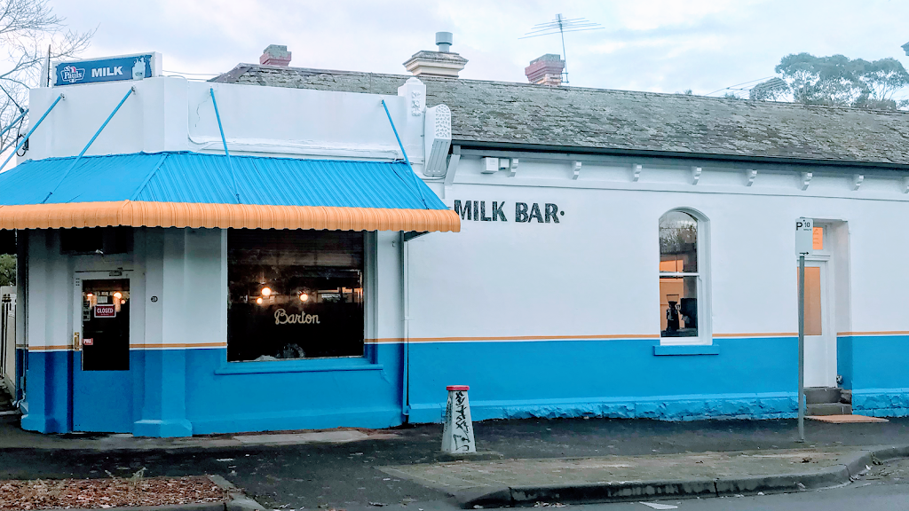 Barton Milk Bar | cafe | 39 Barton St, Hawthorn VIC 3122, Australia | 0398191046 OR +61 3 9819 1046
