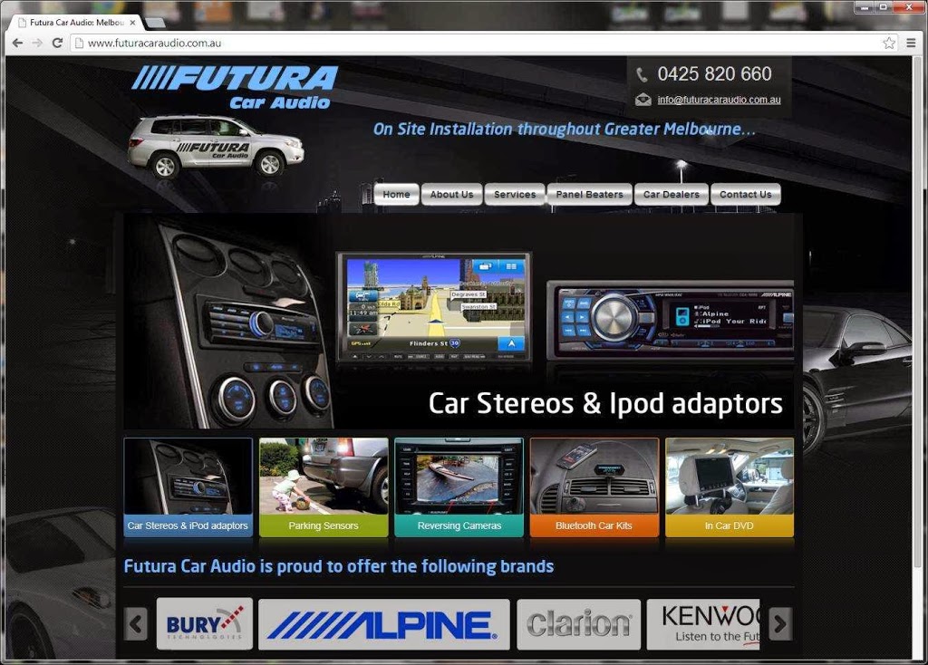 Futura Car Audio | car repair | 31 Melby Ave, St Kilda VIC 3183, Australia | 0425820660 OR +61 425 820 660