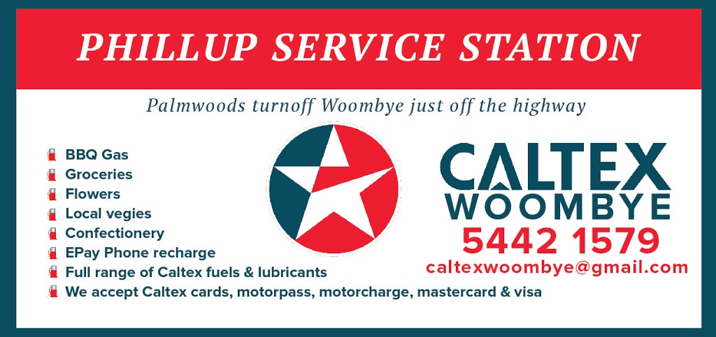 Phillup Service Station | gas station | 30 Woombye Palmwoods Rd, Woombye QLD 4559, Australia | 0754421579 OR +61 7 5442 1579