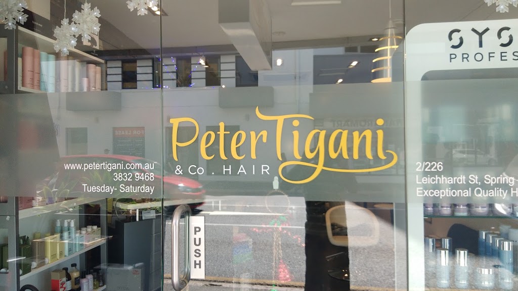 Peter Tigani & Co. Hair | hair care | 2/226 Leichhardt St, Spring Hill QLD 4000, Australia | 0738329468 OR +61 7 3832 9468