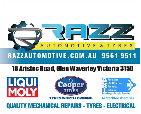 Razz Automotive & Tyres | 18 Aristoc Rd, Glen Waverley VIC 3150, Australia | Phone: (03) 9561 9511