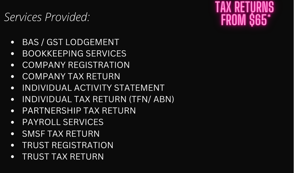 FMC Tax Services | 8 Tapioca St, Manor Lakes VIC 3024, Australia | Phone: 0469 719 810