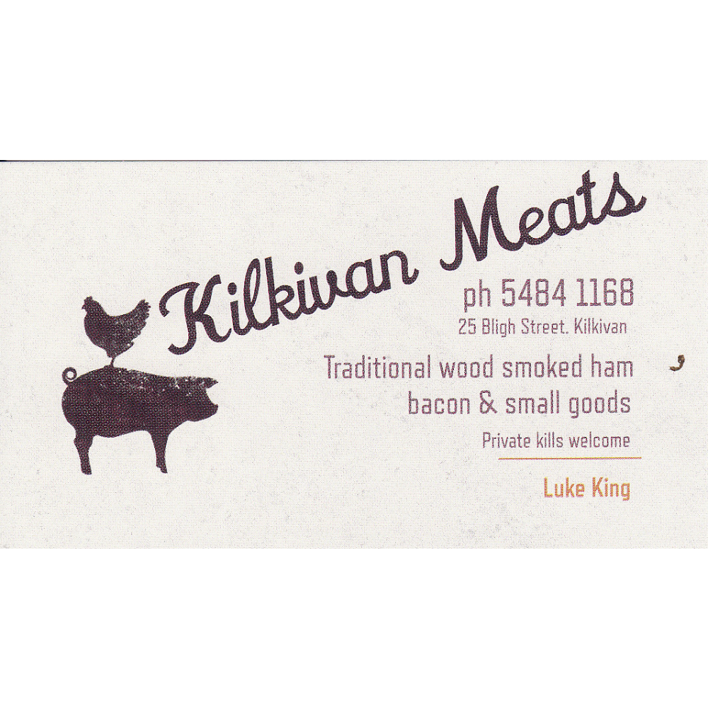 Kilkivan Meats | store | 25 Bligh St, Kilkivan QLD 4600, Australia | 0754841168 OR +61 7 5484 1168