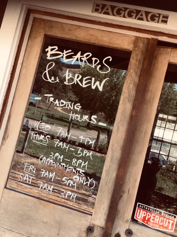 Beards & Brew | hair care | 7045 Great Alpine Rd, Porepunkah VIC 3740, Australia | 0476292379 OR +61 476 292 379