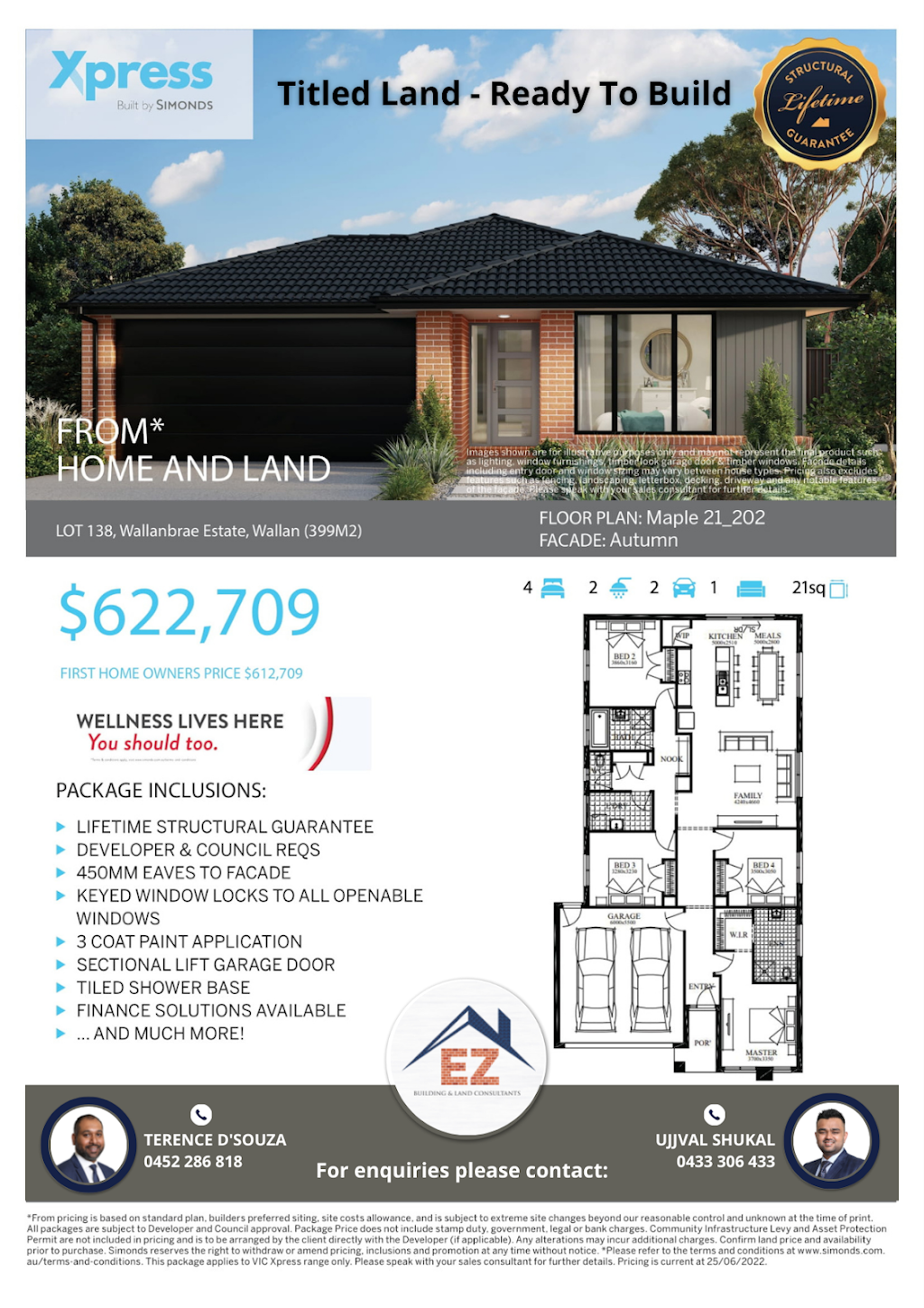 EZ – Building & Land Consultants | general contractor | 14A Rymill Way, Truganina VIC 3029, Australia | 0490801761 OR +61 490 801 761