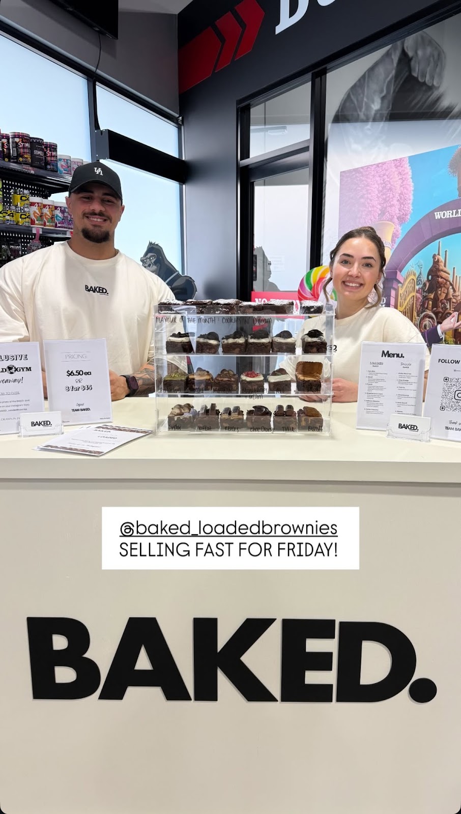 BAKED. Loaded Brownies | 0 Lentil St, Oran Park NSW 2570, Australia | Phone: 0450 050 674