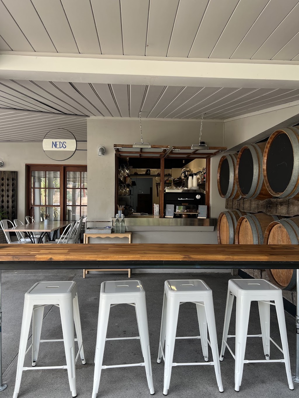 Neds Cafe + Bar | 697 Hermitage Rd, Pokolbin NSW 2335, Australia | Phone: 0436 009 460