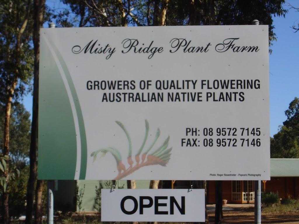 Misty Ridge Plant Farm |  | 16 Brown Rd, Wundowie WA 6560, Australia | 0895727145 OR +61 8 9572 7145