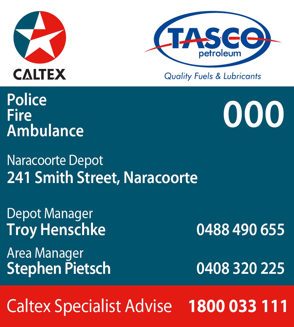 Tasco Petroleum Naracoorte | gas station | 241 Smith St, Naracoorte SA 5271, Australia | 0887621422 OR +61 8 8762 1422