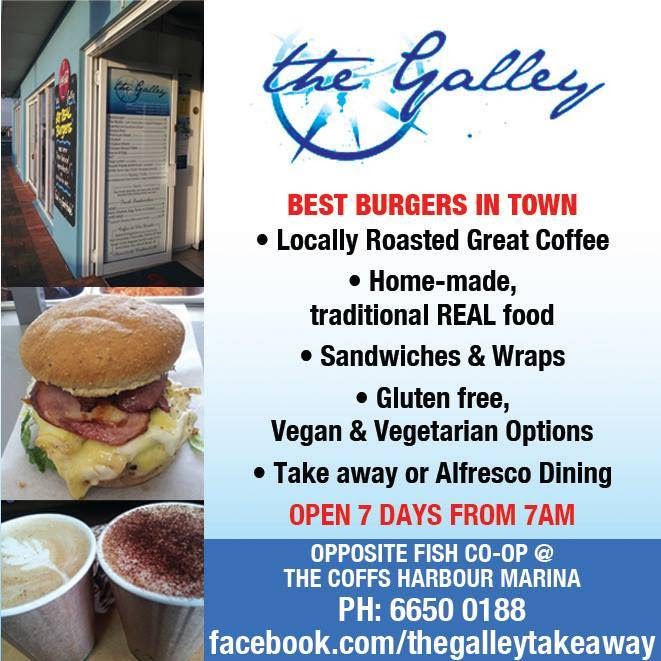 The Galley | meal takeaway | Coffs Harbour Marina, 1/1 Marina Dr, Coffs Harbour NSW 2450, Australia | 0266500188 OR +61 2 6650 0188