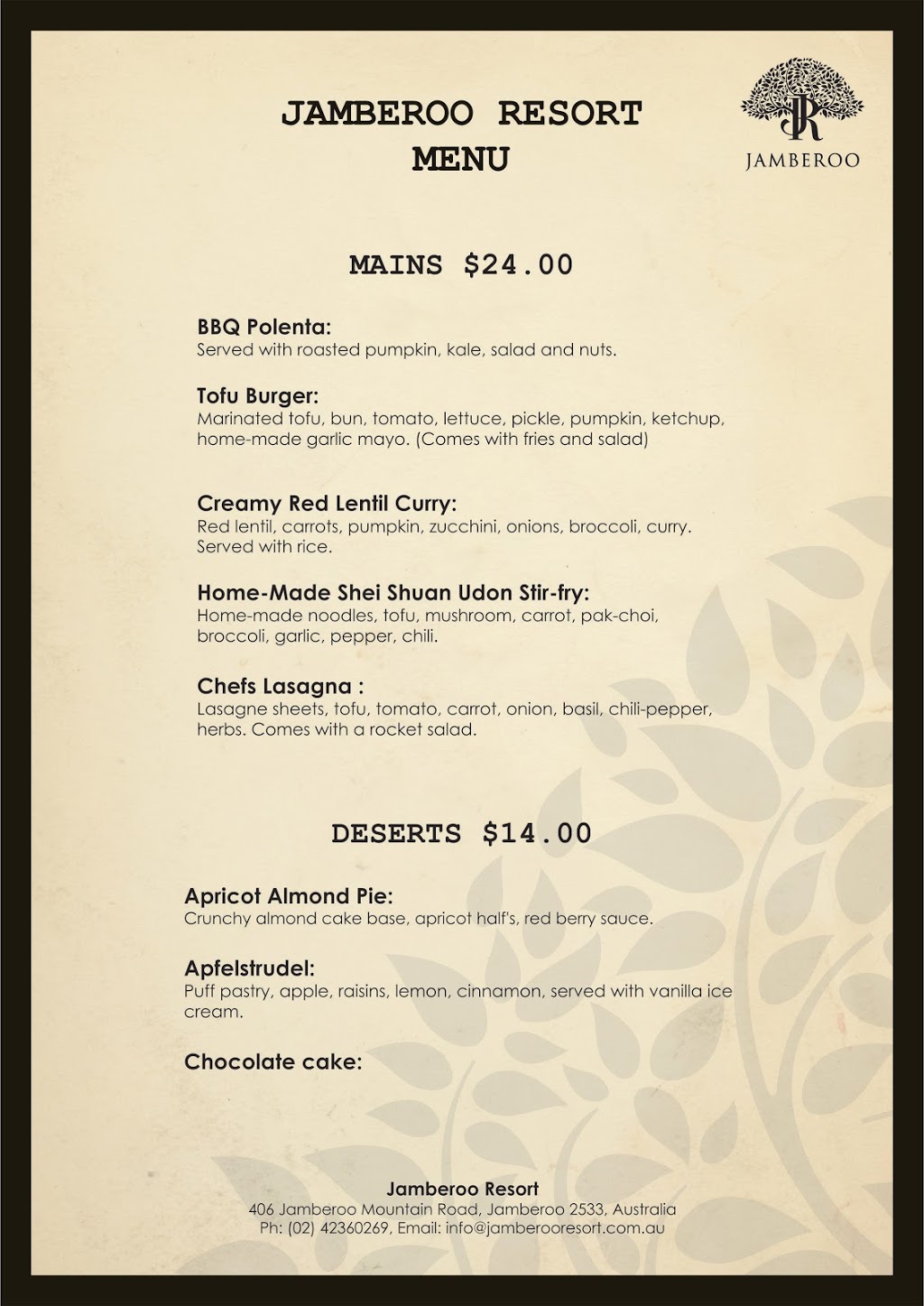 Forester Restaurant | 406 Jamberoo Mountain Rd, Jamberoo NSW 2533, Australia | Phone: (02) 4236 0446