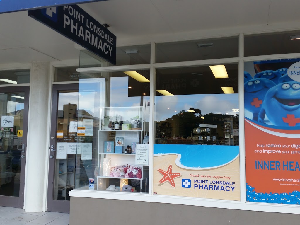 Point Lonsdale Pharmacy | pharmacy | 55 Point Lonsdale Rd, Point Lonsdale VIC 3225, Australia | 0352581116 OR +61 3 5258 1116