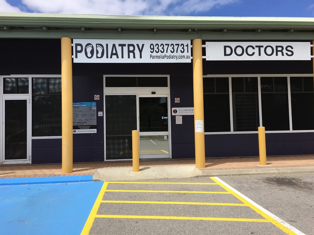 Parmelia Podiatry (Inside Medical Centre) | doctor | 1 Sutherland Parade, Parmelia WA 6167, Australia | 0893373731 OR +61 8 9337 3731