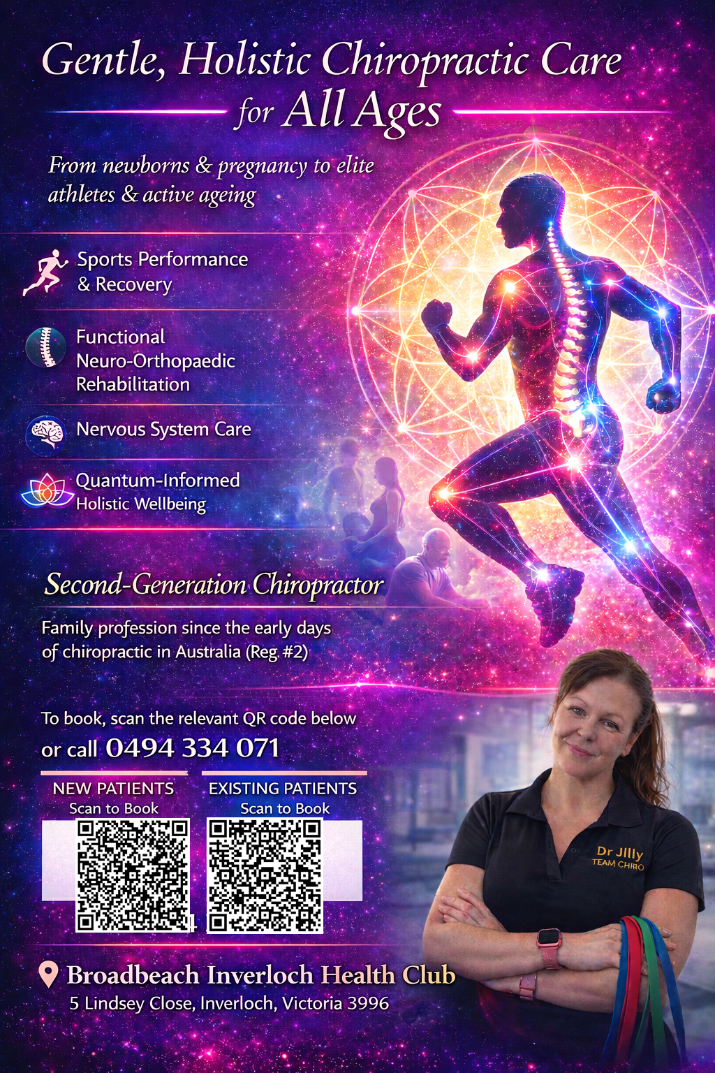 Chiropractic Inverloch | Broadbeach Inverloch Health Club, 5 Lindsey Cl, Inverloch VIC 3996, Australia | Phone: 0494 334 071