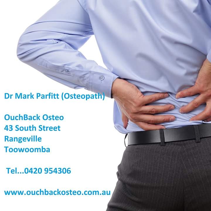 OuchBack osteo | health | 43 South street, Rangeville, Toowoomba City QLD 4350, Australia | 0420954306 OR +61 420 954 306