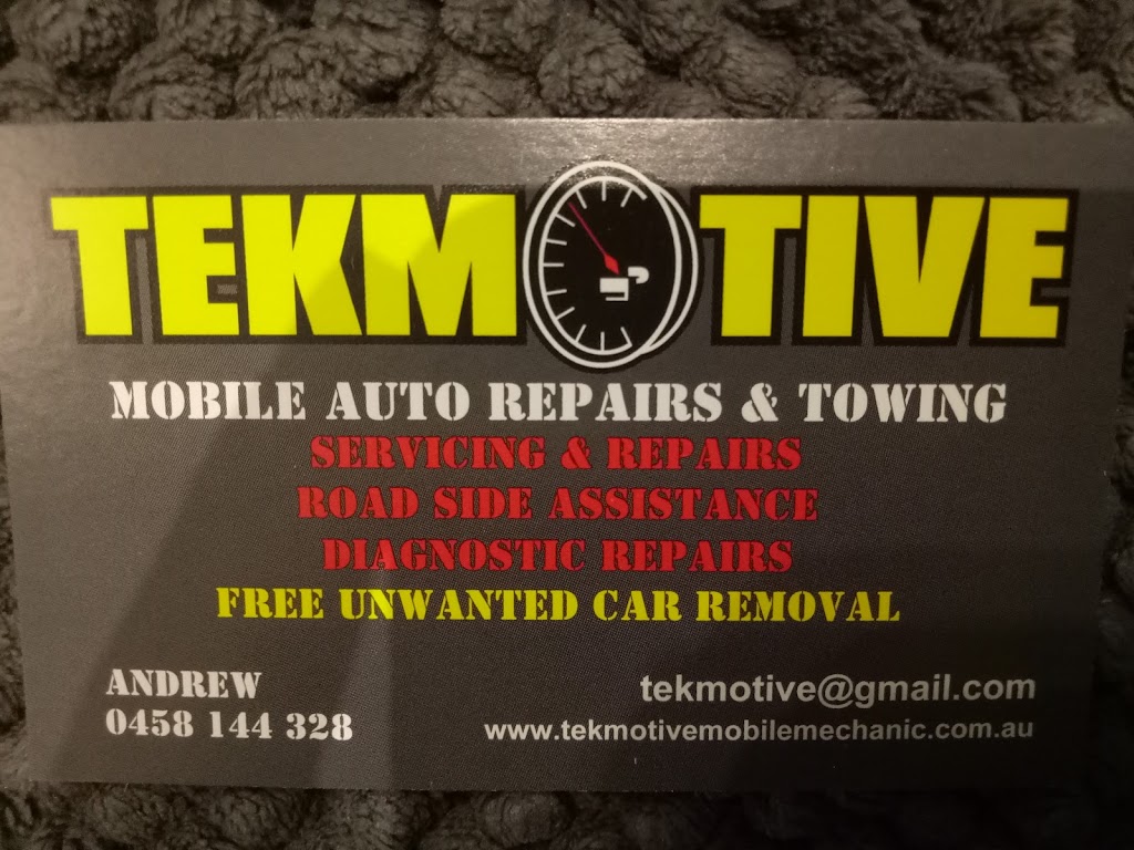 Tekmotive mobile mechanic | car repair | 30 Russell St, Gordon VIC 3345, Australia | 0458144328 OR +61 458 144 328