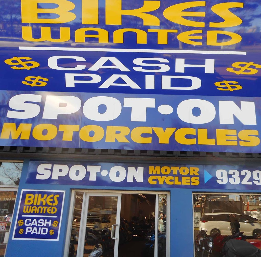 Spot On Motorcycles | store | 94 Hoddle St, Collingwood VIC 3066, Australia | 0393298222 OR +61 3 9329 8222