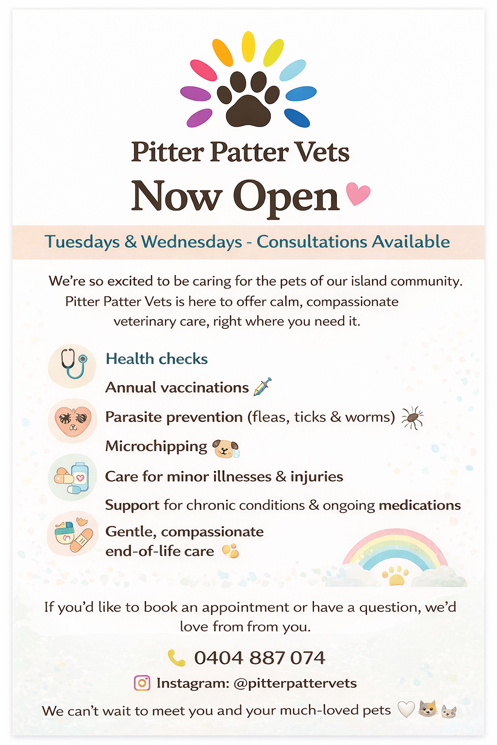 Pitter Patter Vets | 58 Richard Rd, Scotland Island NSW 2105, Australia | Phone: 0404 887 074