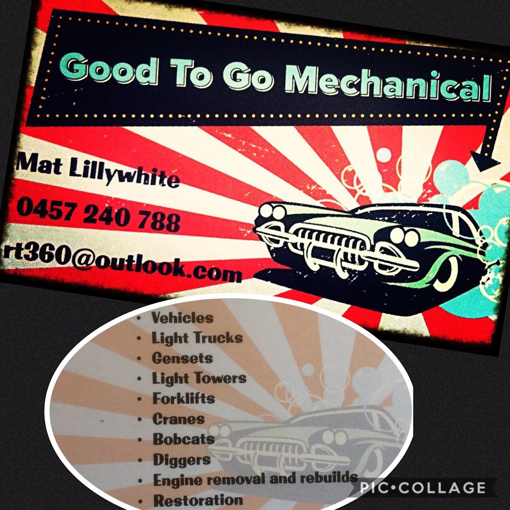 Good To Go Mechanical | 19 Elwood Loop, Oakford WA 6121, Australia | Phone: 0457 240 788